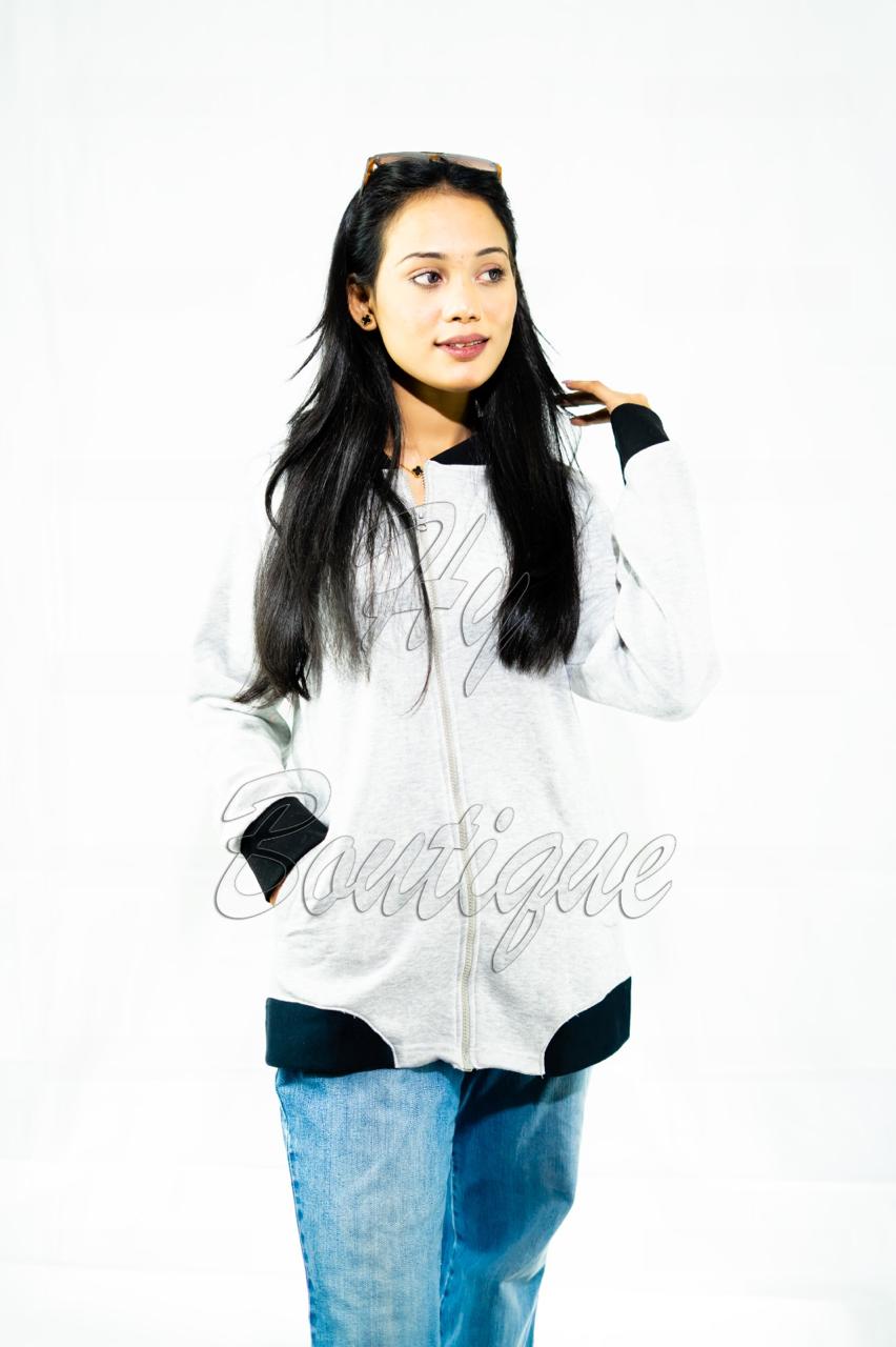 Women’s Plain Grey Jacket