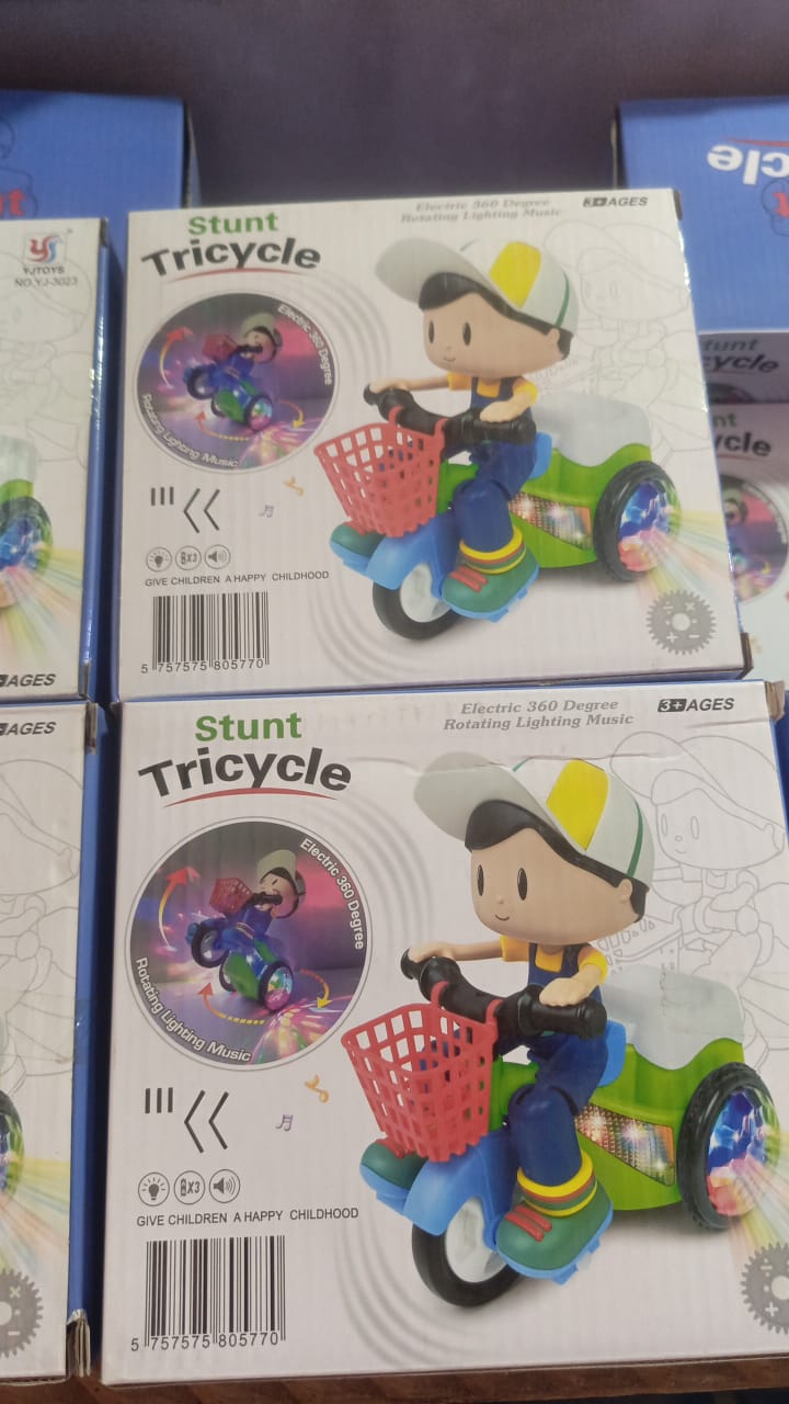 Musical Stunt Tricycle