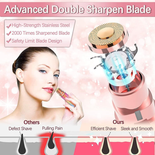 2-in-1 Electric Eyebrow Trimmer & Shaver