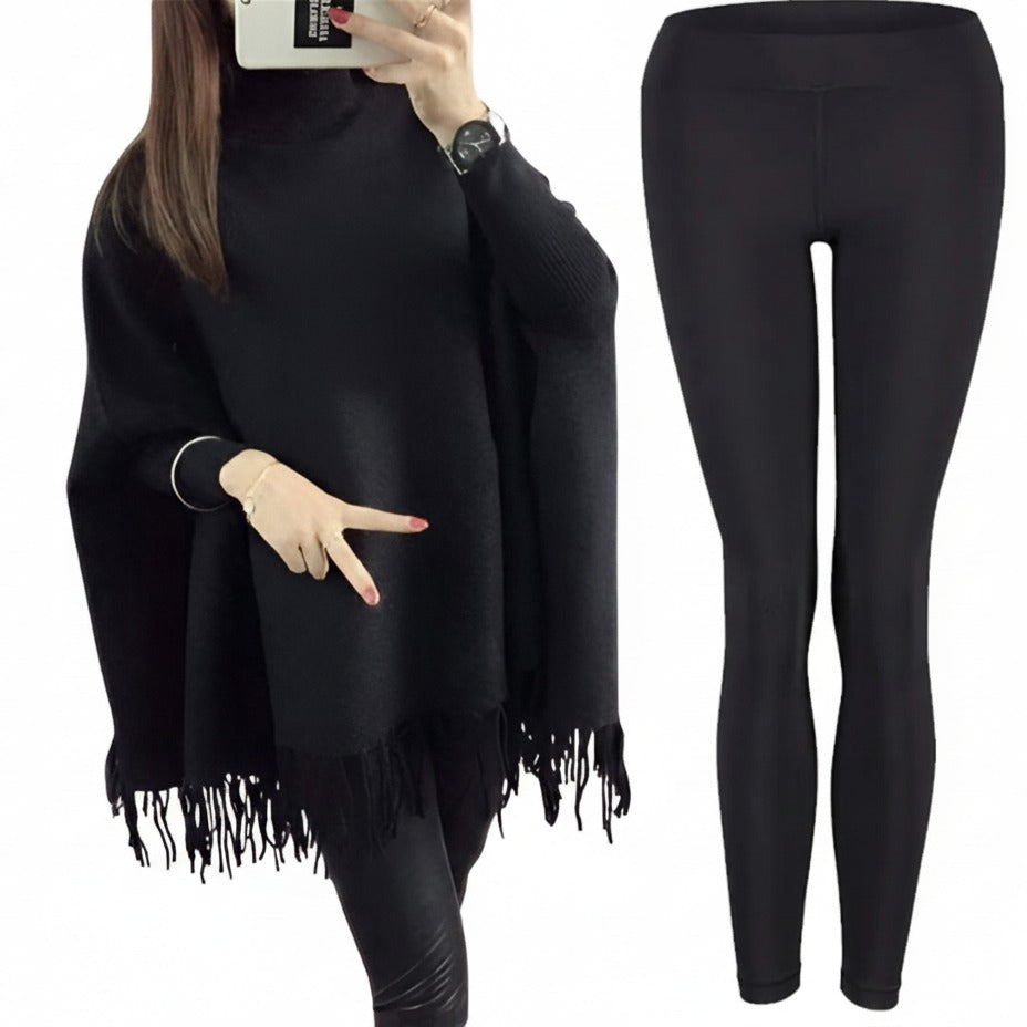 Girls Fleece poccho track suit For Girls & Women