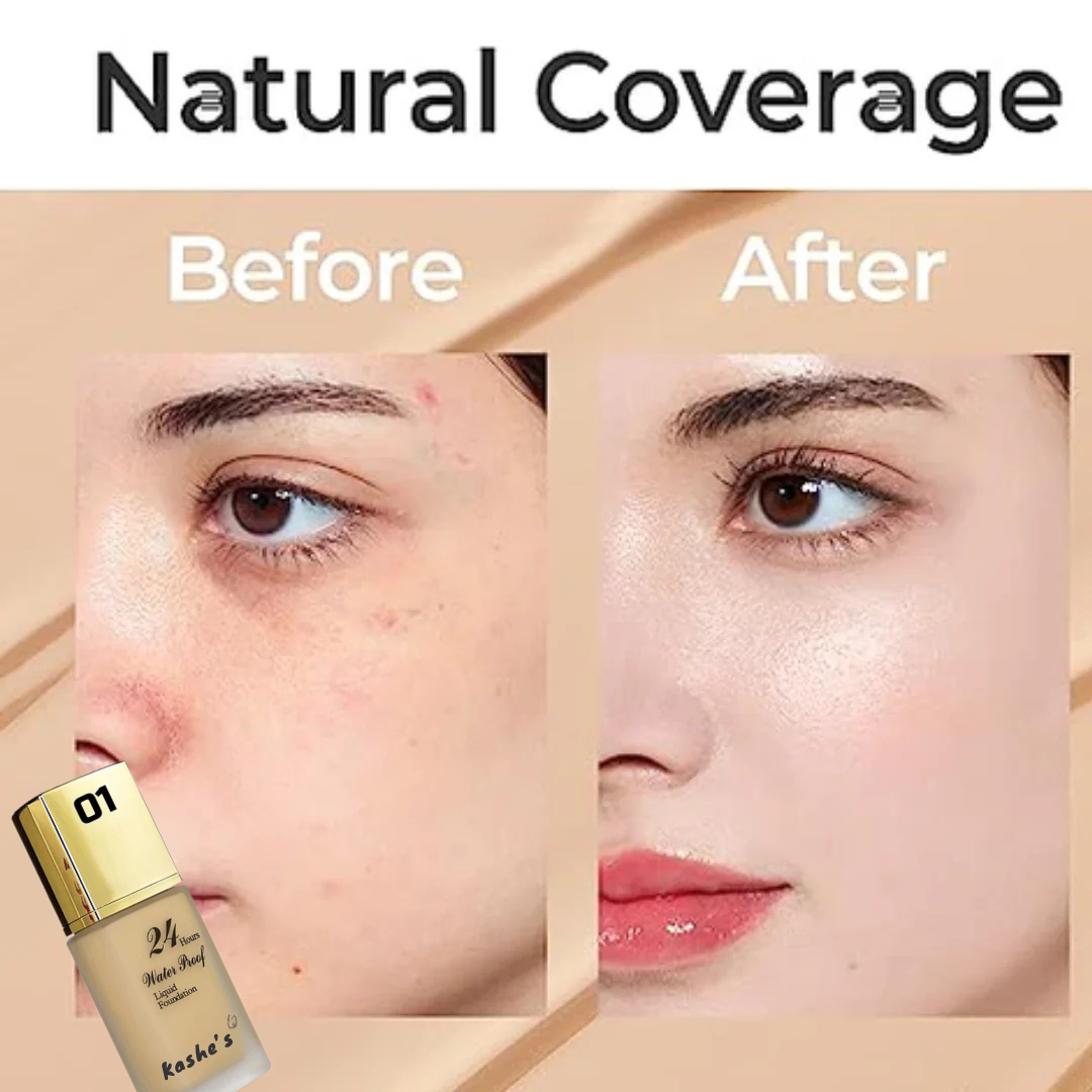 Kashee 24 Hours Waterproof Foundation
