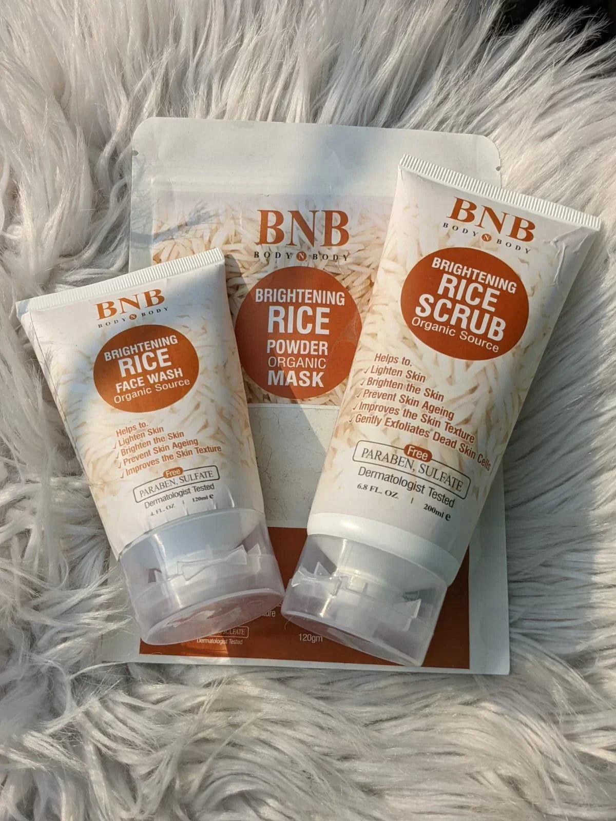 Rice Extract Bright & Glow Kit